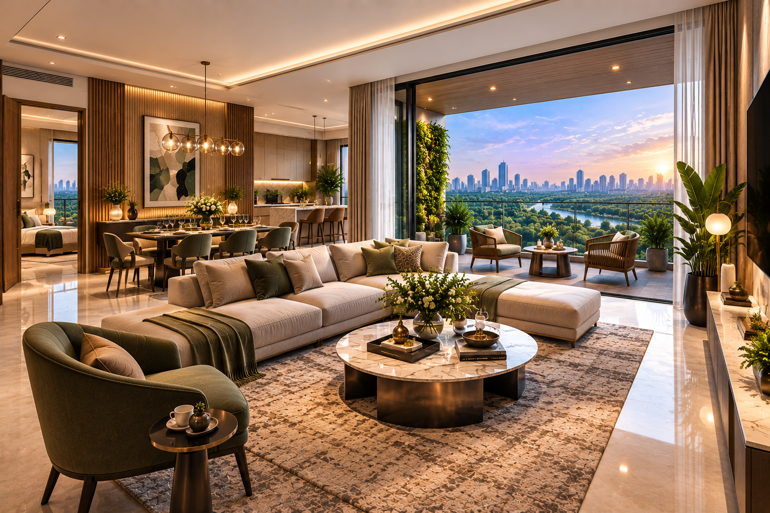 Illustrative living room without overlay text
